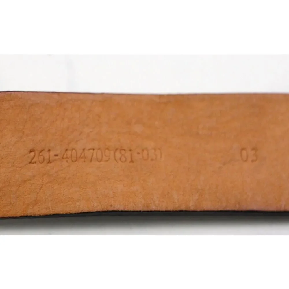 ITALY BROWN GENUINE LEATHER 7/8